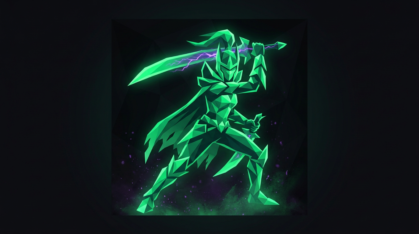 Phantom Assassin in a dueling stance